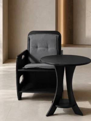 Parametarski set – fotelja i okrugli sto